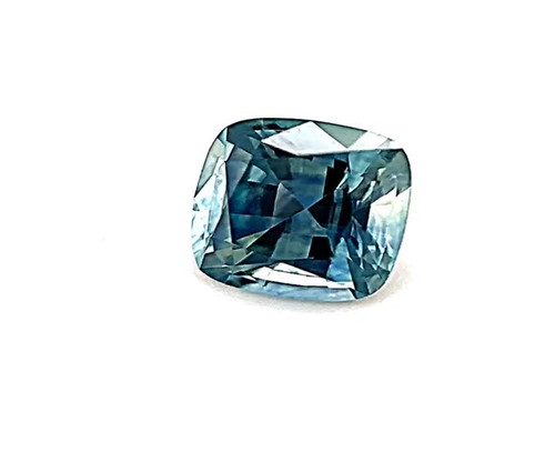 Cushion 0.82 carats Blue Sapphire, 5.24 x 5.23 x 3.62