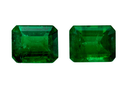 0.81 Green Emerald Emerald 4.9 x 3.9 mm