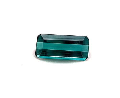 Emerald 1.51 carats Indicolite Tourmaline, 9.39 x 5.31 x 3.41