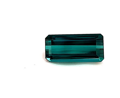 Emerald 2.37 carats Indicolite Tourmaline, 9.96 x 5.83 x 4.42