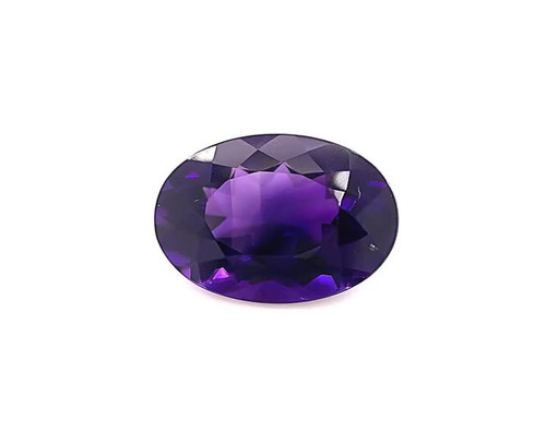 Oval 6.82 carats Purple Amethyst, 13.96 x 11.97 x 7.54