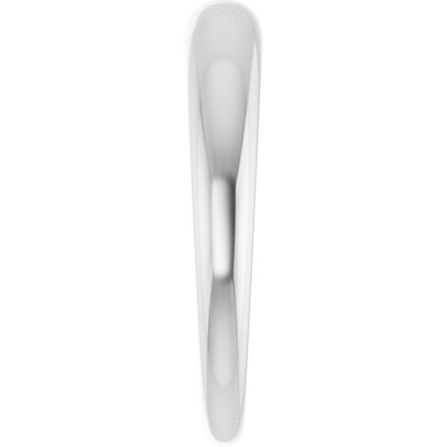 Sterling Silver .03 CT Natural Diamond Petite Dome Ring
