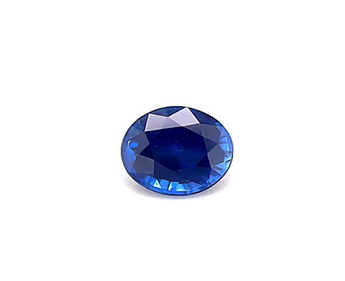 Round 1.46 carats Blue Sapphire, 6.36 x 4.63