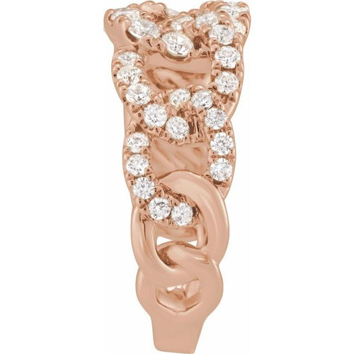 14K Rose 1 CTW Lab-Grown Diamond Ring