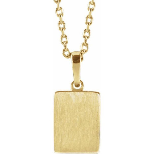 14K Yellow Natural Emerald 16-18" Necklace