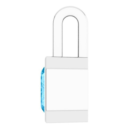 Platinum Natural Swiss Blue Topaz Pendant