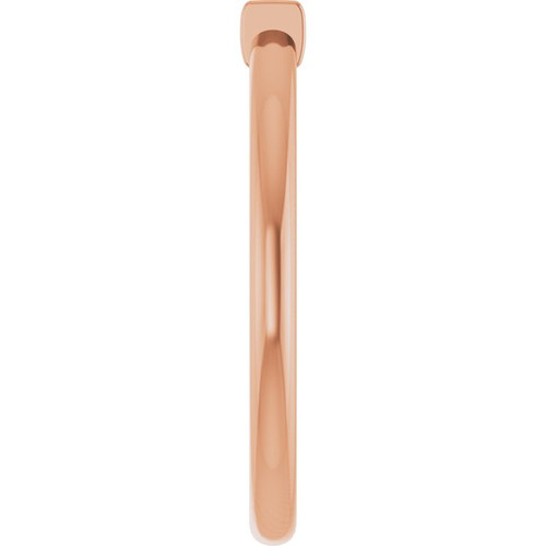 14K Rose 1/10 CTW Lab-Grown Diamond Stackable Ring