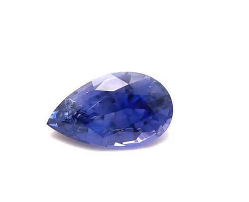 Pear 2.26 carats Purple Sapphire, 9.26 x 6.77 x 4.77