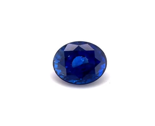 Round 1.93 carats Blue Sapphire, 6.98 x 4.73
