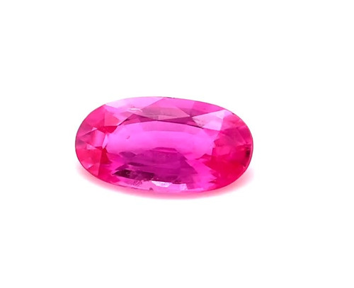 Oval 1.51 carats Pink Sapphire, 8.36 x 5.54 x 3.5