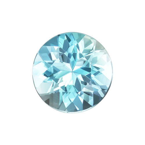 1.03 Blue Aquamarine Round 6.9 x 6.9 mm