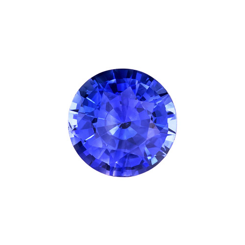 0.68 Blue Sapphire Round 5.3 x 5.3 mm