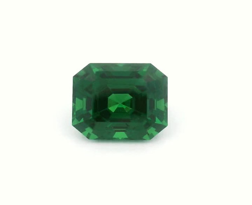 Asscher 1.76 carats Natural Tsavorite Garnet Tsavorite Garnet, 6.65 x 6.63 x 4.79