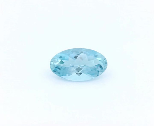 Oval 1.24 carats Natural Aquamarine Aquamarine, 8.56 x 6.19 x 4.22