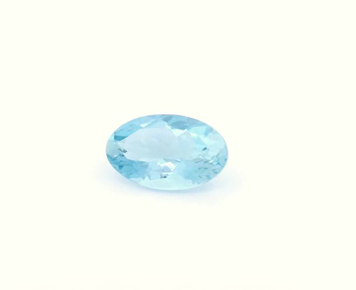 Oval 1.04 carats Natural Aquamarine Aquamarine, 7.99 x 6.07 x 3.89