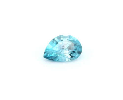 Pear 2.01 carats Natural Zircon Zircon, 8.52 x 7.05 x 4.11