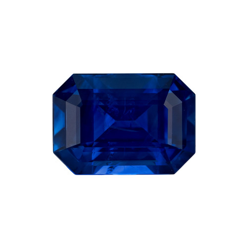 1.22 Blue Sapphire Emerald 7 x 5 mm