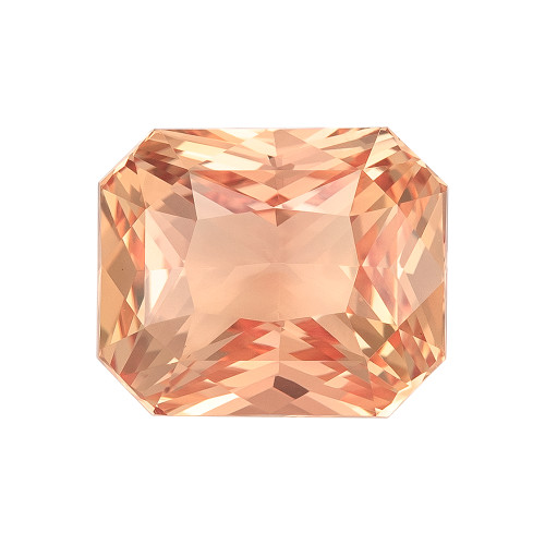 2.6 Padparadscha Sapphire Radiant 8.1 x 6.7 mm