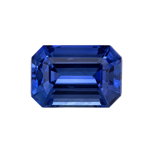 1.5 Blue Sapphire Emerald 7.5 x 5.1 mm