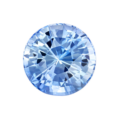 2.53 Carat Blue Sapphire Round 7.7 mm  Loose Gem - $3373.00