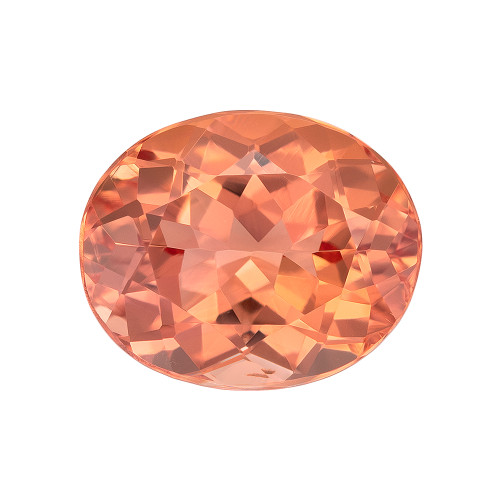 2.17 Carat Imperial Genuine Topaz Gem, Oval Cut, 8.7 x 7.1 mm