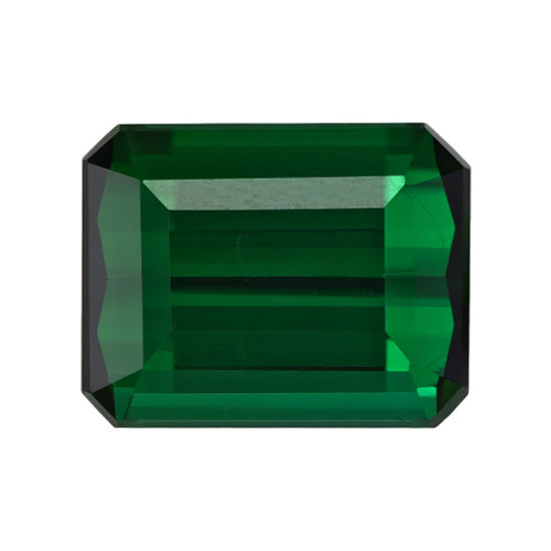 2.72 Carat Vivid Green Tourmaline Octagon Cut Loose Gem $1287.00