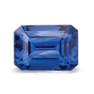 Emerald 2.94 carats Natural Sapphire Sapphire, 8.65 x 6.23 x 5.1