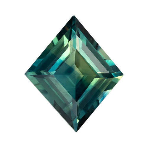 1.74 Carat Vivid Teal Sapphire Genuine Gem $2,320