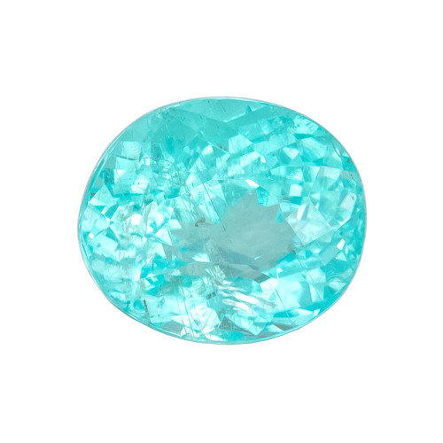 2.36 Paraiba Tourmaline Oval 8.33 x 7.14 x 6.16 mm