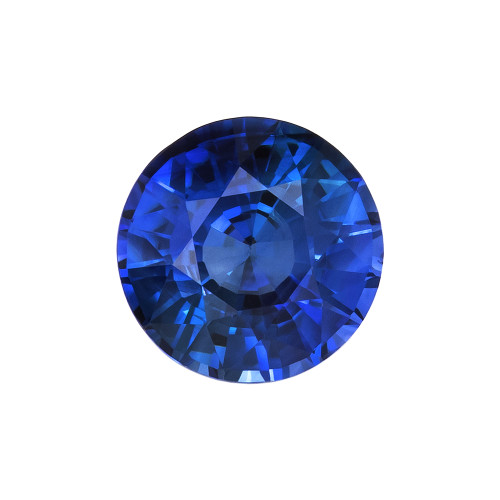 1.57 Carat Blue Sapphire Round 6.6  mm  Loose Gem - $2633.00