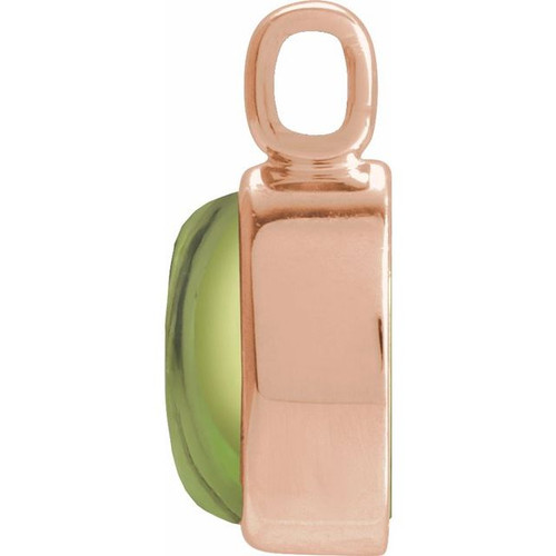 14K Rose Gold Peridot Ring Fine Jewelry  $240