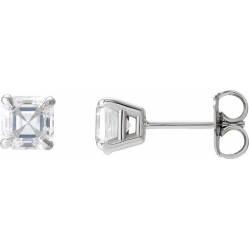 14K White 1/3 CTW Natural Diamond Earrings