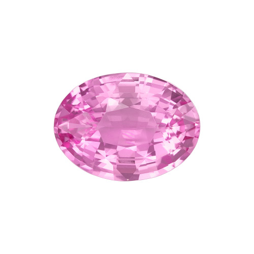 1.01 Pink Sapphire, Oval Cut, 7.07 x 5.24 x 3.25 mm | Selected Fine Gem | $1,347.00