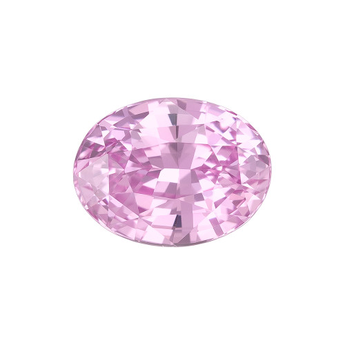 1.25 Carat Pink Sapphire, Oval Cut, No Heat GIA Cert, 7.15 x 5.39 x 3.85 mm | Selected Fine Gem | $1,344.00