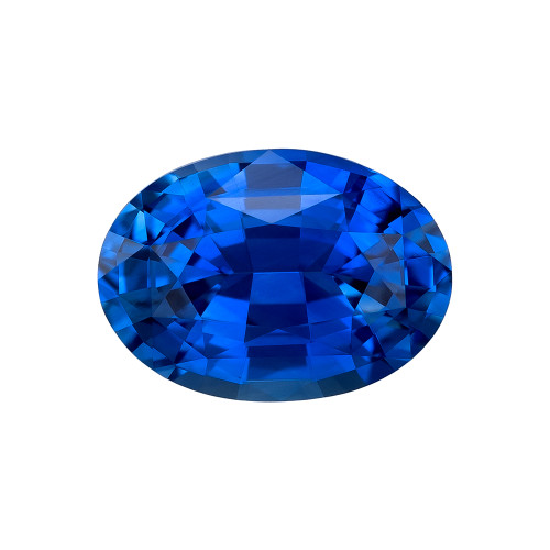 1.55 Carat Blue Sapphire, Oval Cut, 8.1 x 5.8 mm | Selected Fine Gem | $4,666.00