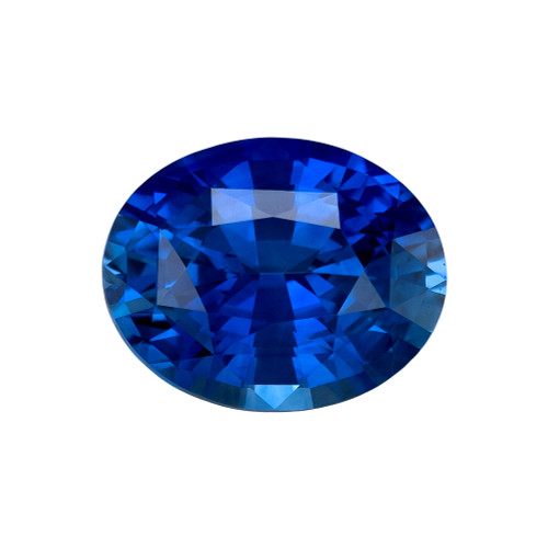1.64 Carat Blue Sapphire, Oval Cut, 7.8 x 6.2 mm | Selected Fine Gem | $4,514.00