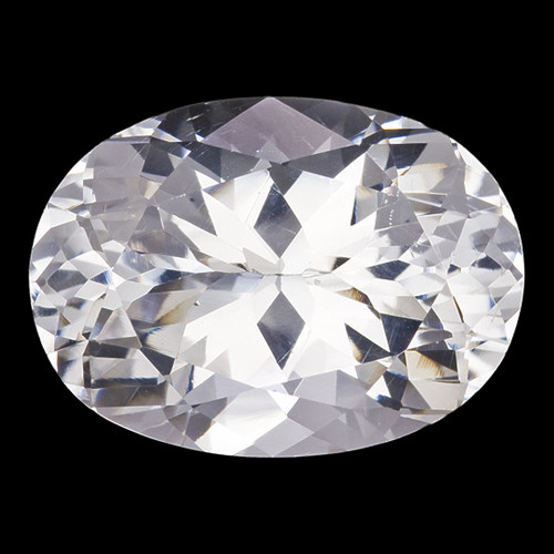 14.48 White Danburite Oval 18 x 13.3 mm