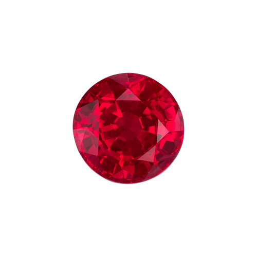 0.64 Red Ruby Round 4.9 x 4.9 mm