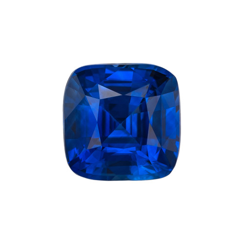 1.12 Carat Loose Royal Blue Sapphire, Cushion Cut, 5.7 mm Investment Grade Gem Hand Selected by AfricaGems $2457