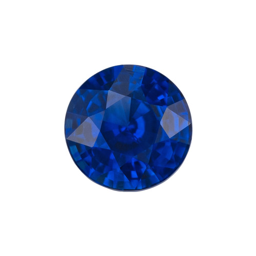 1.16 Carat Loose Royal Blue Sapphire, Round Cut, 6 mm Collector Quality Gem Hand Selected by AfricaGems $2544