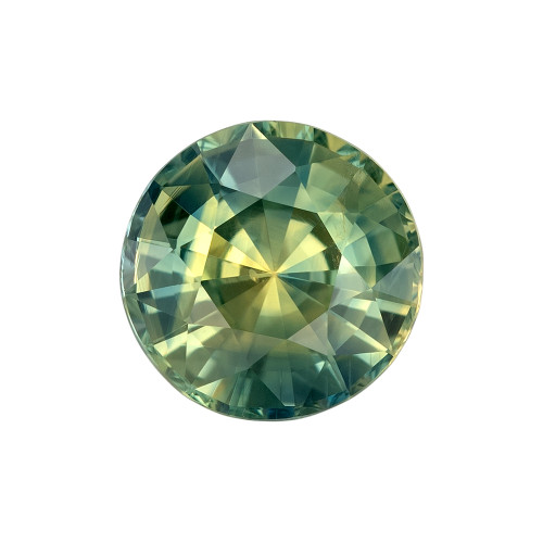 1.65 Bicolor Sapphire Round 7.1 x 7.1 mm