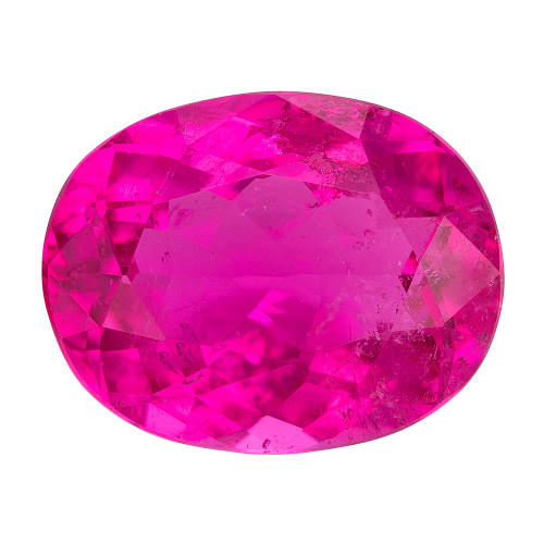 3.53 Pink Tourmaline Oval 11.2 x 8.8 mm