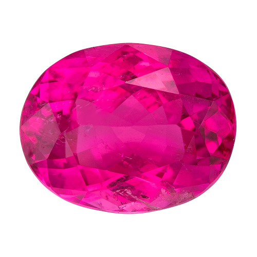 4.17 Pink Tourmaline Oval 11.1 x 8.8 mm