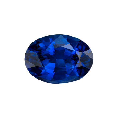 0.99 Blue Sapphire Oval 7 x 5 mm
