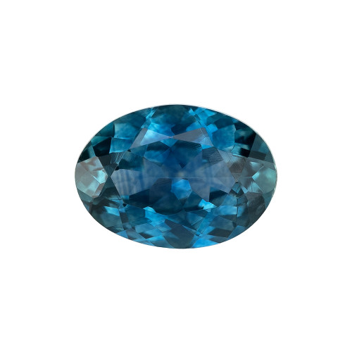 0.9 Carat Weight Teal  Sapphire Fine Gemstone, Oval Shape, 7 x 5 mm| $1161