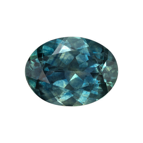 1.45 Carat Weight Teal  Sapphire Fine Gemstone, Oval Shape, 8 x 6 mm| $3118