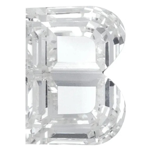 0.95 Carat Step cut VS GH Lab-Grown Diamond Initial A