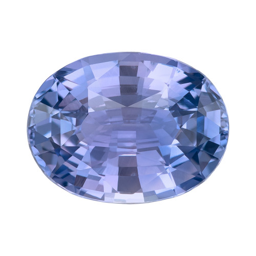 3.10 Carat Purple, No Heat, GIA Certed, Sapphire Gem, Oval Cut, 10.13 x 7.59 x 4.76 mm | $6665