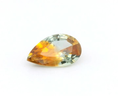Pear 0.8 carats Natural Sapphire Sapphire, 7.13 x 5.3 x 3.13