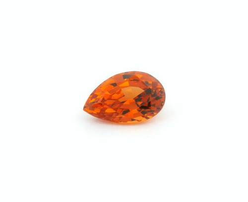 Pear 1.49 carats Natural Spessartite Garnet Spessartite Garnet, 7.6 x 5.8 x 4.25